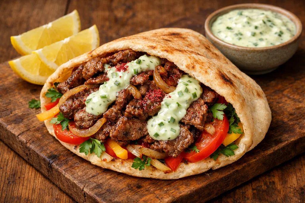 Savory Beef Shawarma Sandwich – 30 Minutes