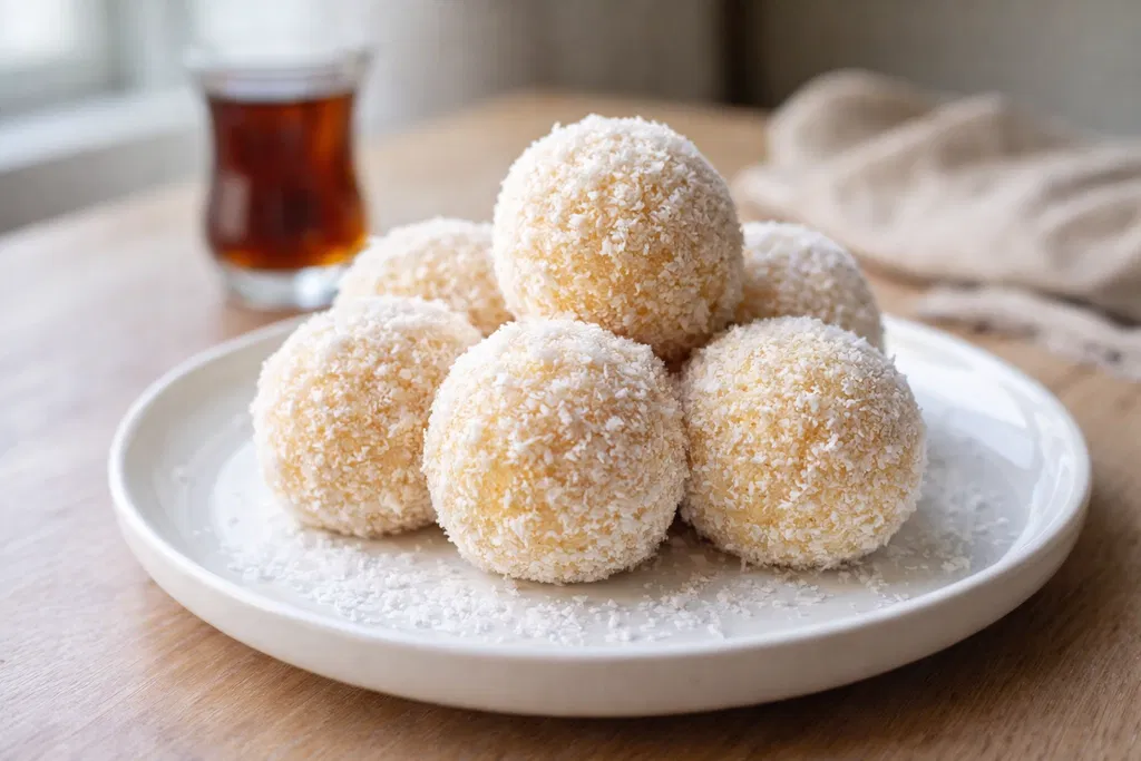 Easy Basbousa Balls Recipe - 3 Delicious Variations Ready in 35 Minutes