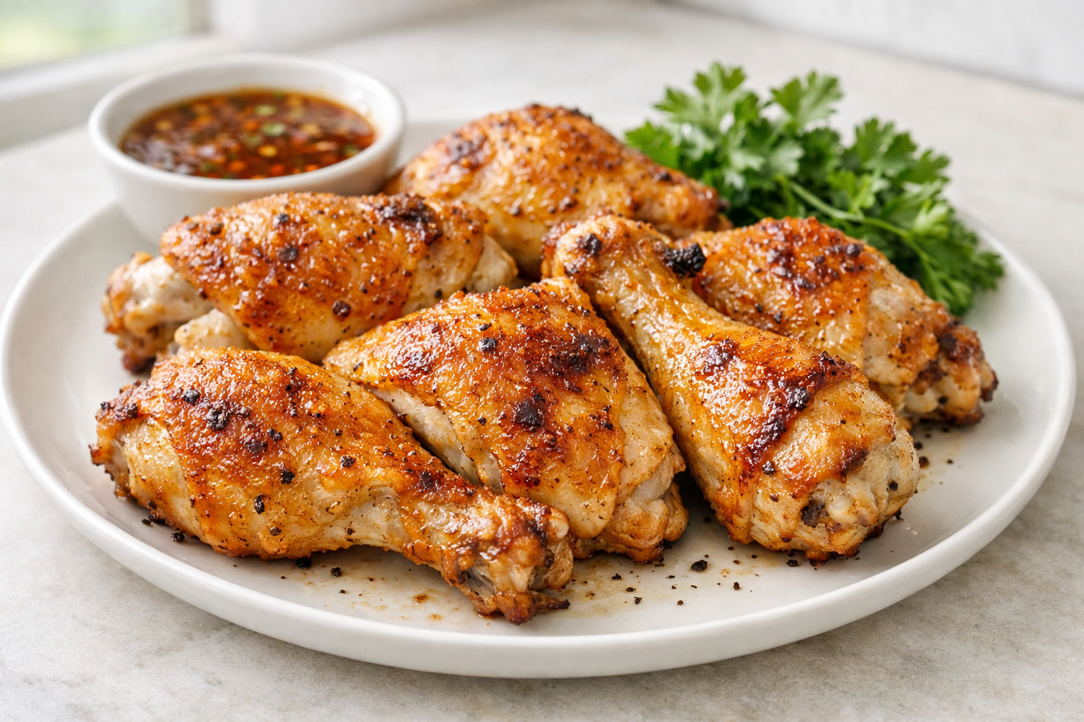 Crispy Air‑Fried Chicken – 20 Minutes Without an Oven