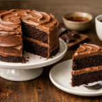 A DailySimmer - Chocolate Cake with Chocolate Buttercream (Gluten-Free) Recipe