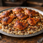 Authentic Chicken Ouzi: The Ultimate Middle Eastern Spiced Rice FeasT