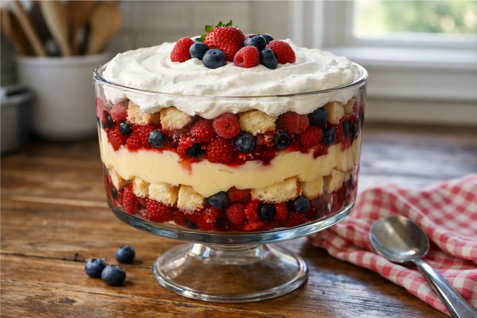 A DailySimmer - All-American Trifle Recipe Recipe