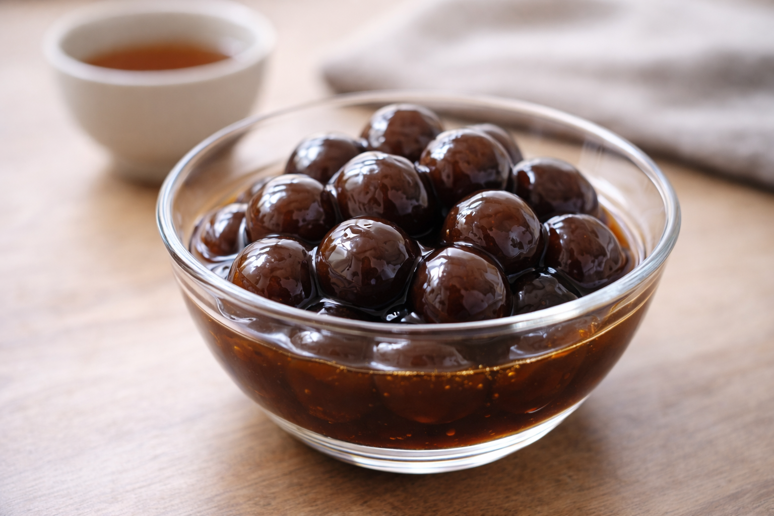 Chewy Chocolate Tapioca Balls – Ready in 40 Minutes