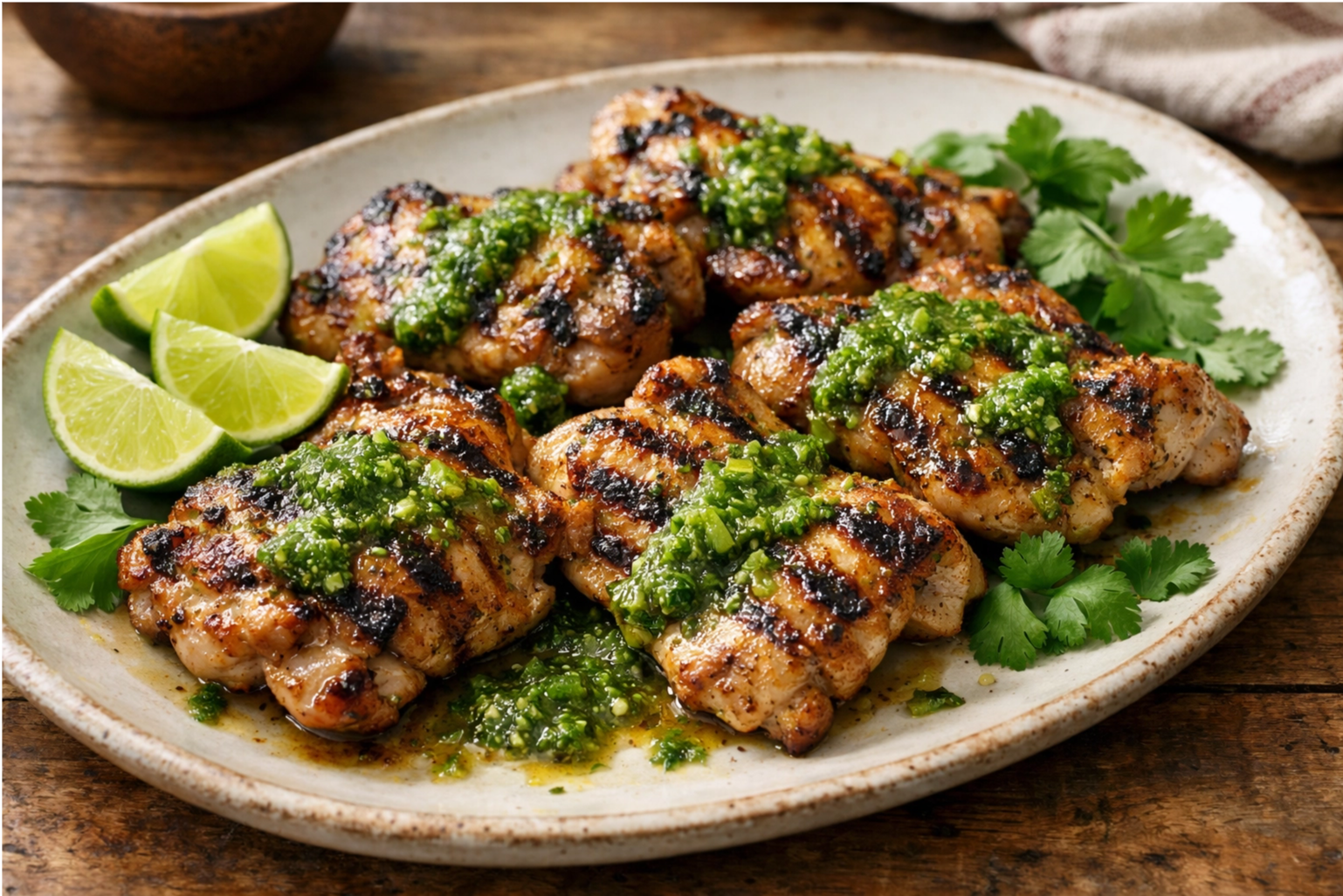 Juicy Grilled Cilantro Lime Chicken (7 Ingredients!)