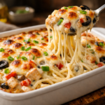 Cheesy Creamy Chicken Pasta – Ready in 45 Mins