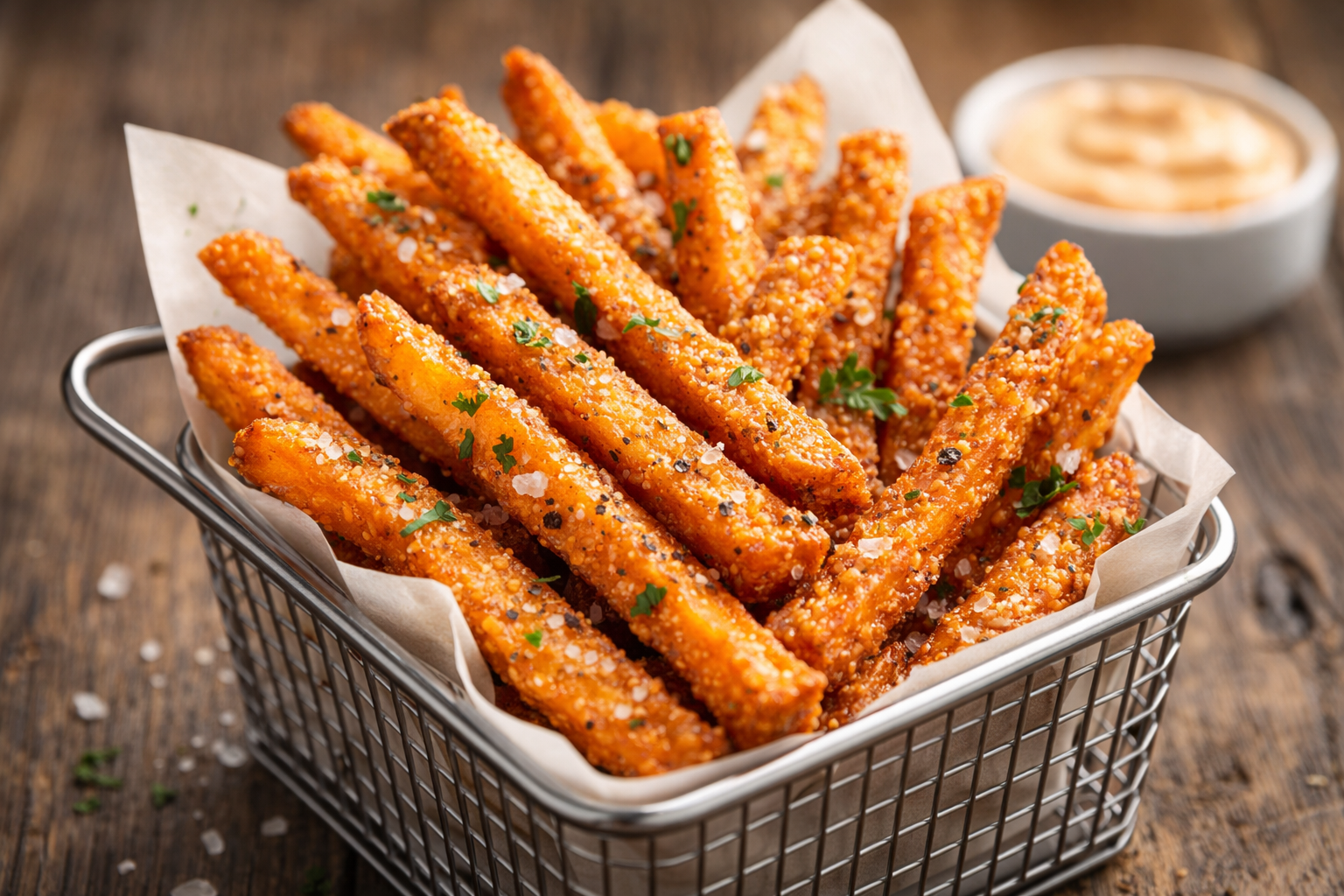 Crispy Sweet Potato Fries – Ready in 25 Minutes