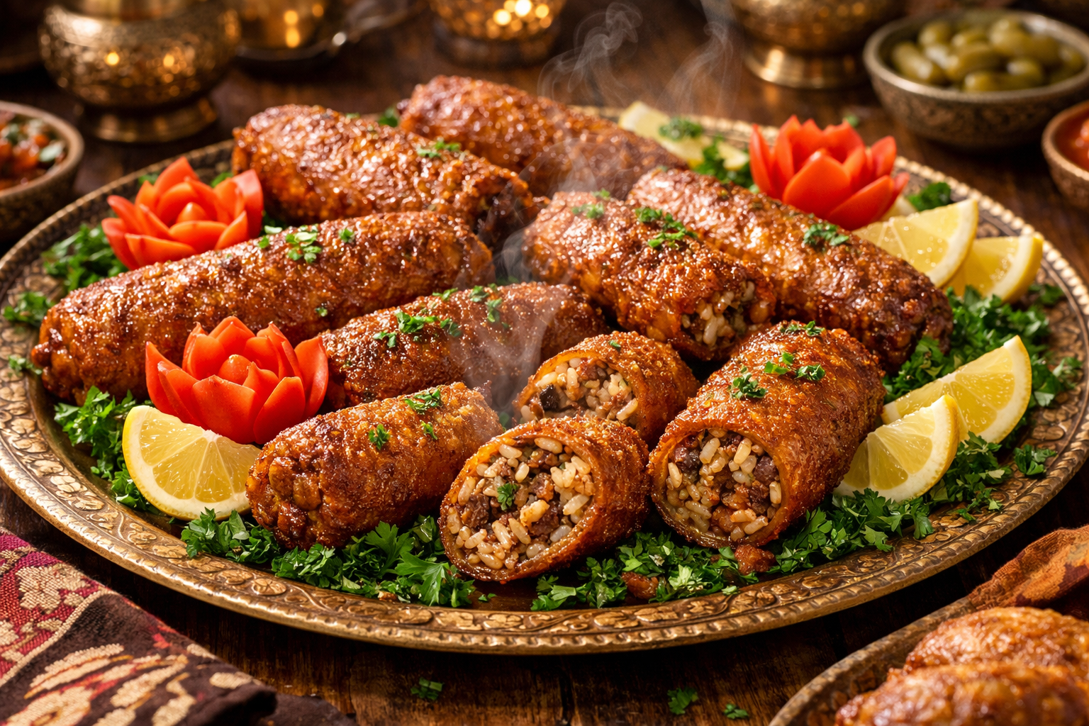 Crunchy Eid Stuffed Pies