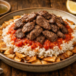 Hearty Egyptian Meat Faten – Ready in 45 Minutes