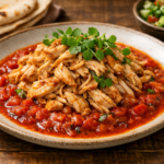 Emirati‑Style Stewed & Shredded Chicken