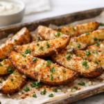 How I Finally Mastered the Crispiest Garlic Parmesan Potato Wedges