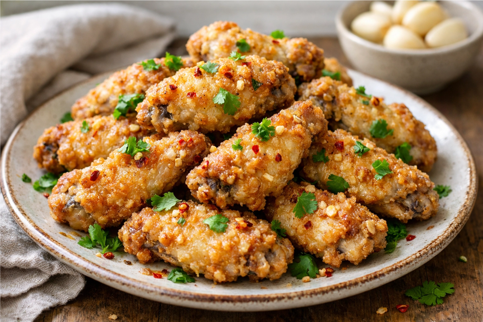 Oven‑Baked Wings