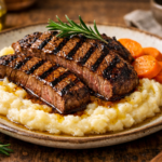 Savory Grilled Beef & Mashed Potatoes – Ready in 30 Minutes