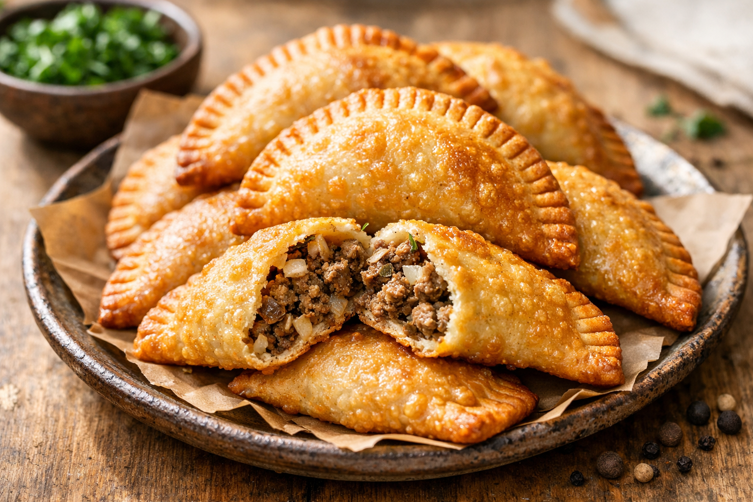 Crispy Ground Beef Samosas – Done in 30 Minutes