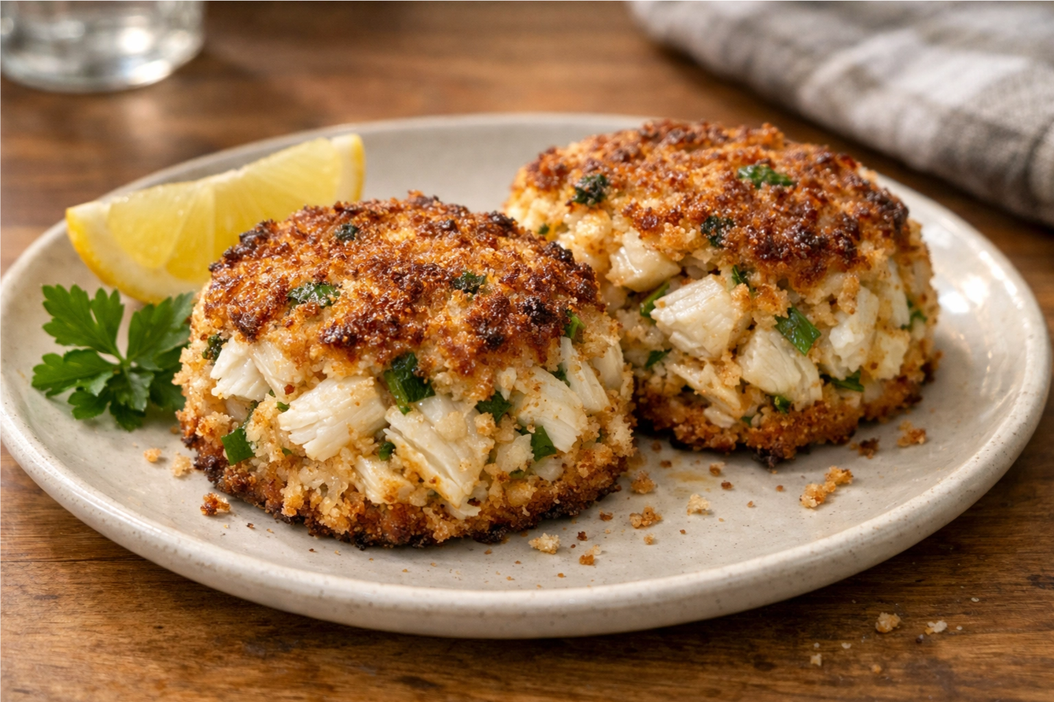A DailySimmer - The BEST Crab Cake Recipe Recipe