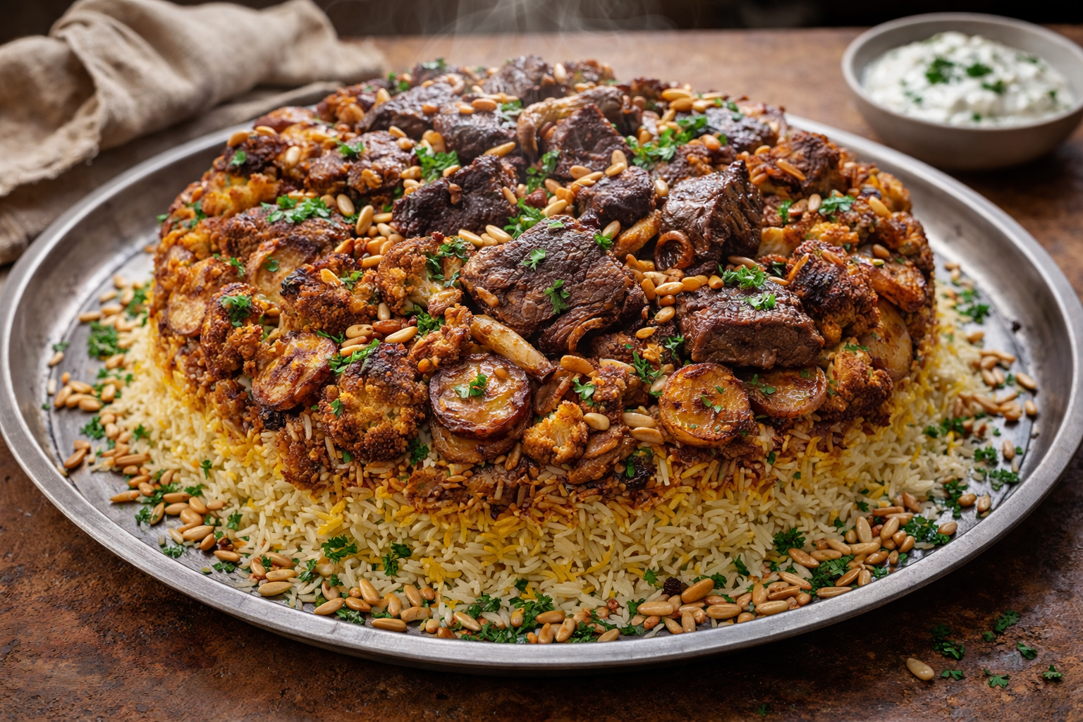 Authentic Lamb Maqluba: 7 Secrets for the Perfect Upside-Down Rice