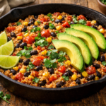 Easy One-Pan Mexican Quinoa (Healthy, flavorful, and Ready in 25 Minutes)