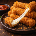 Crispy Homemade Mozzarella Sticks: 6 Steps to the Perfect Cheese Pull