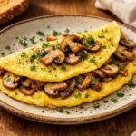 Tasty Mushroom Omelette – Ready in 15 Minutes