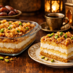 Decadent Layered Baklava Rice Pudding Dessert - Ready in 75 Minutes