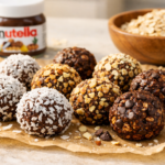 Nutty Nutella Oat Balls – Quick & Healthy No-Bake Snack in Minutes