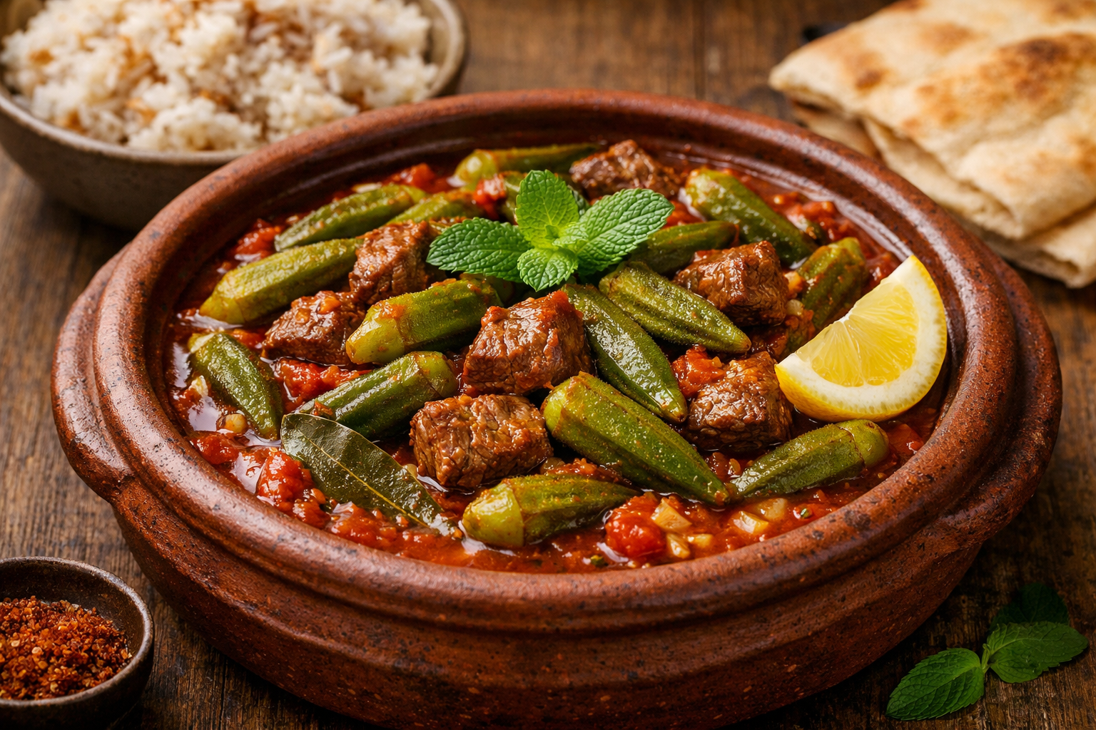 Hearty Ground Beef Okra Stew – Ready in 45 Minutes