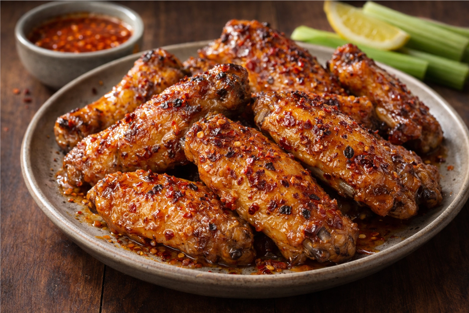 A DailySimmer - Sweet Piri Piri Chicken Wings Recipe