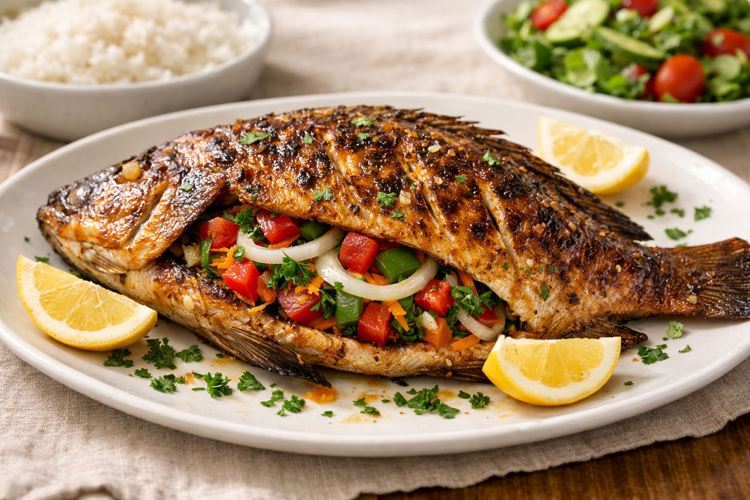 Flavorful Grilled Fish – Restaurant‑Style, Ready in 45 Minutes
