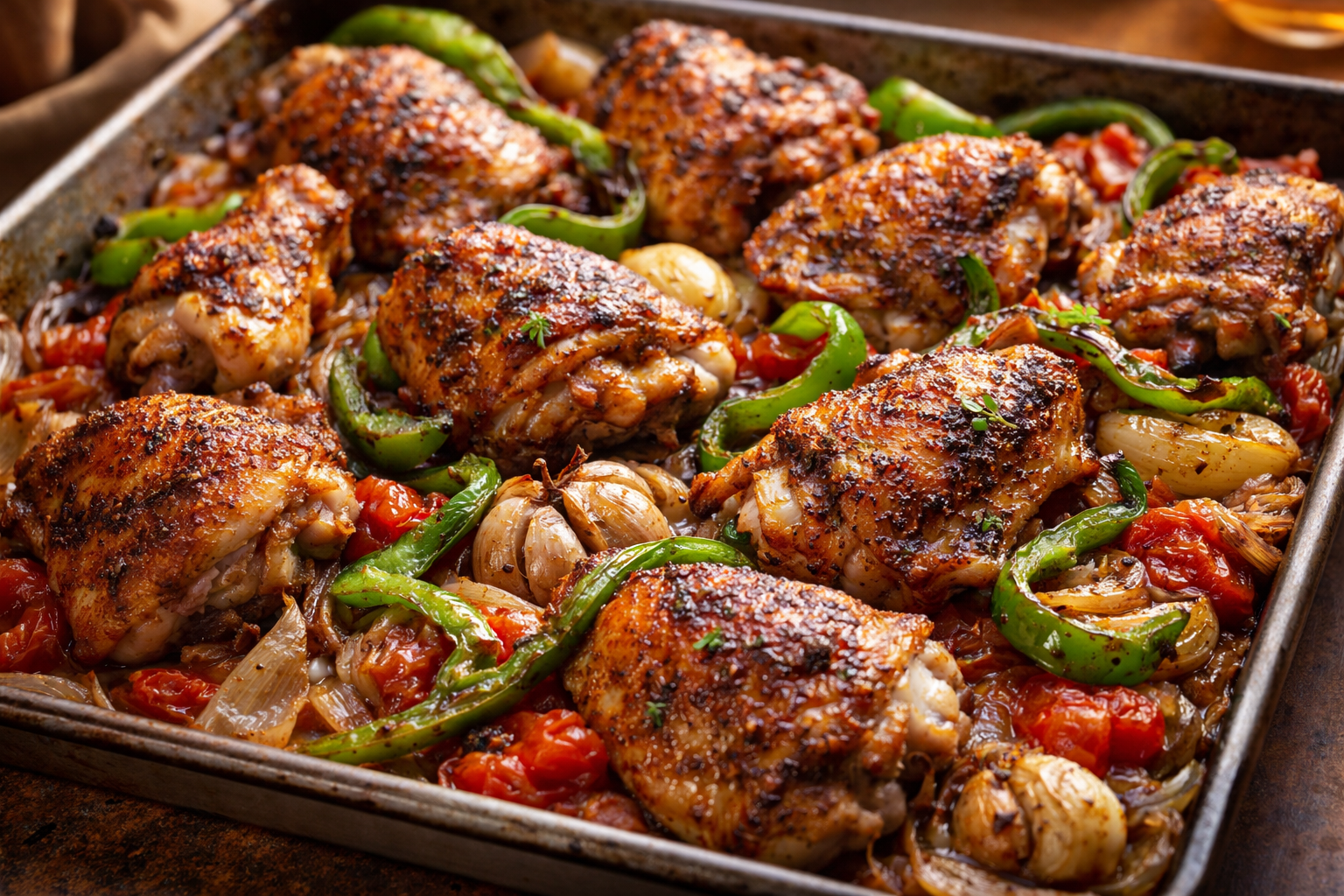 Juicy Oven-Baked Chicken Sheet – Ready in 90 Minutes