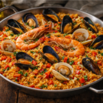 Best Shrimp Seafood Paella – Authentic Middle Eastern Flavor