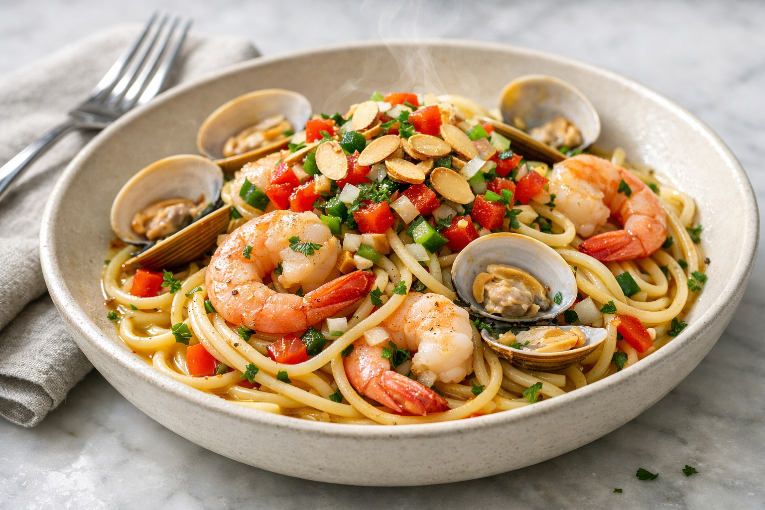 Best Clam & Seafood Spaghetti (Quick 15 Minutes)