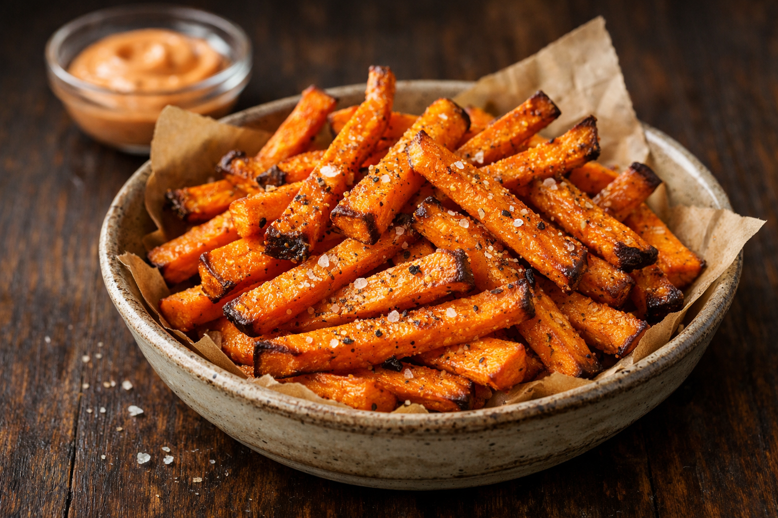Crispy Sweet Potato Fries – Ready in 25 Minutes