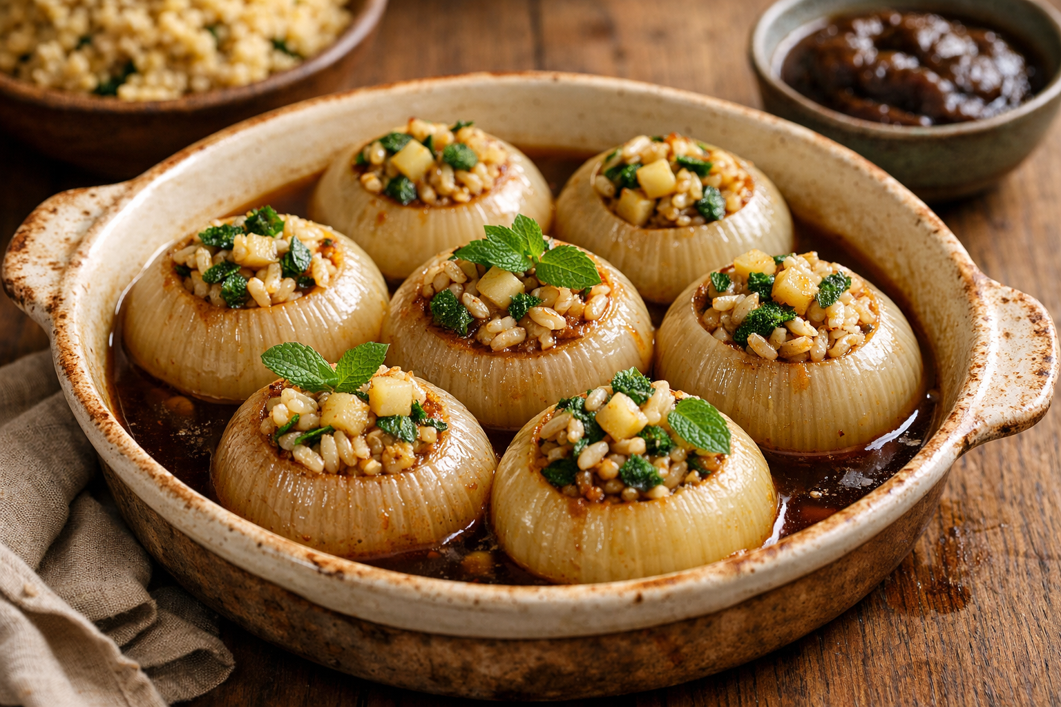 Succulent Tamarind Stuffed Onions – Ready in 60 Minutes