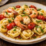 A DailySimmer - Shrimp Tortellini - Homemade Hooplah Recipe