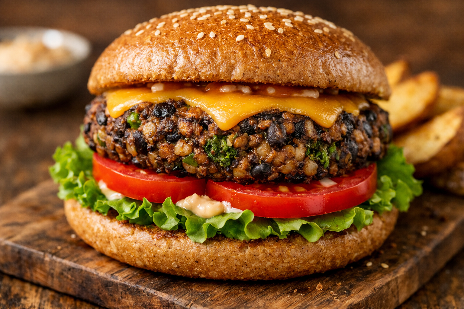 Hearty Veggie Burger Patties – Ready in 30 Minutes