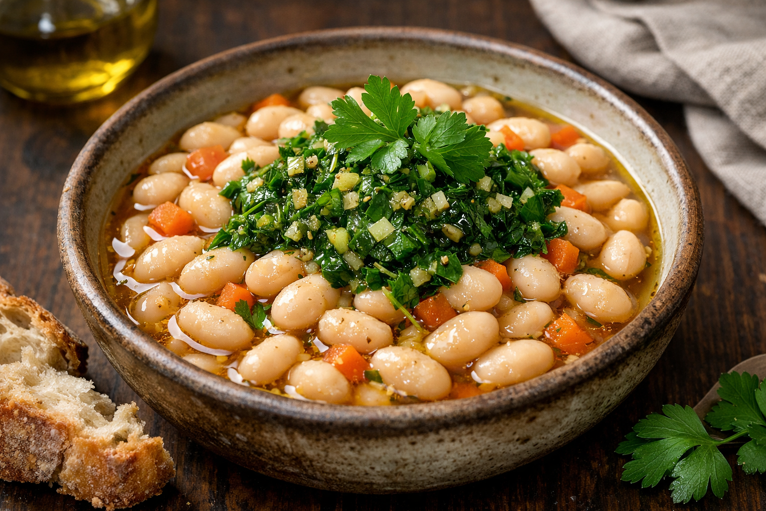 Hearty White Bean and Lamb Stew – Ready in 50 Mins