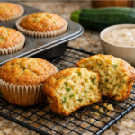 A DailySimmer - Pumpkin Zucchini Sourdough Muffins - Deliciously Organic Recipe