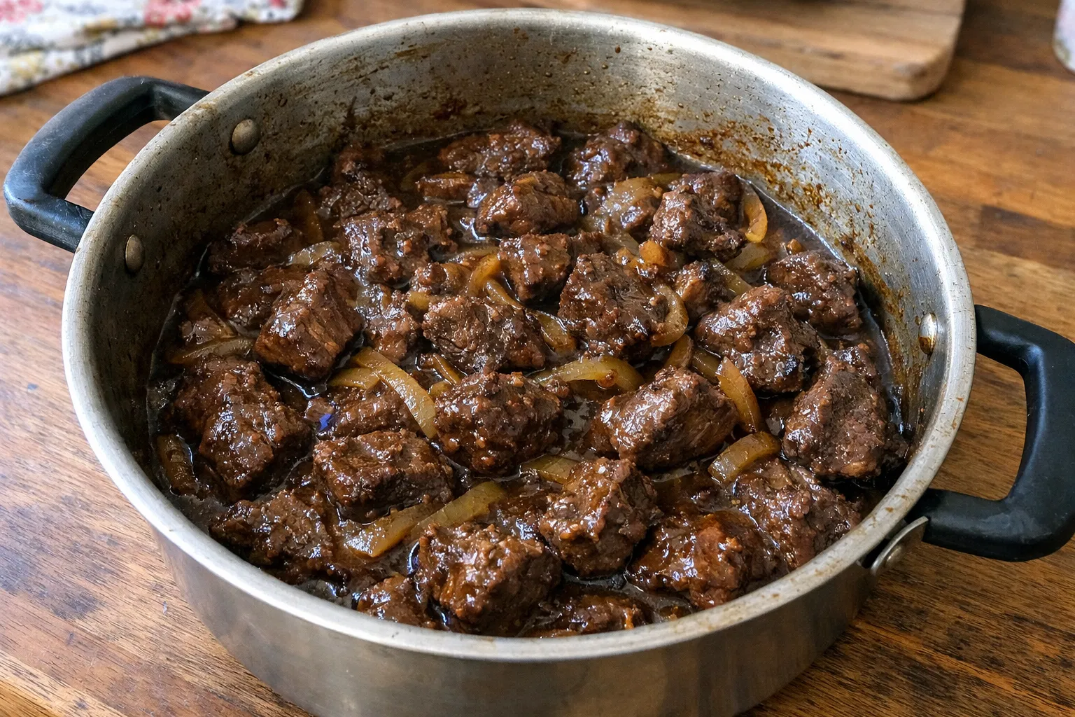 Simple Beef and Onion Comfort Dish