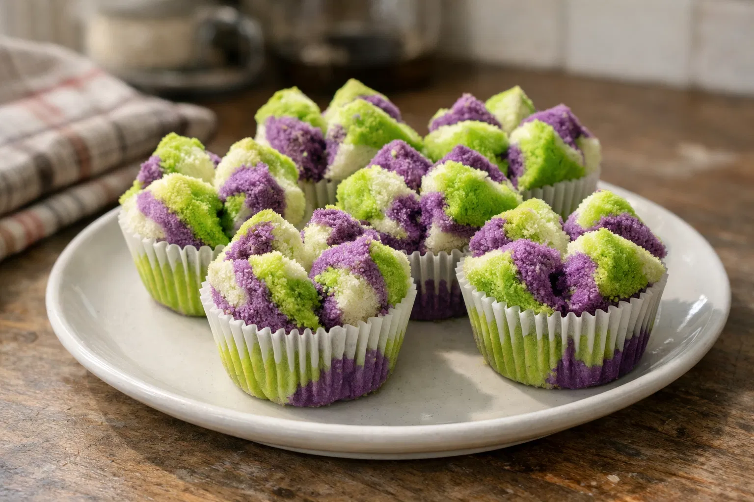 Colorful Steamed Javanese Cake