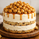 Irresistible Caramel Popcorn Cake – Ready in 25 Minutes