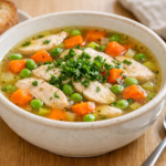 Hearty Chicken Vegetable Soup – Healthy, Nutrient-Packed & Ready in 30 Minutes