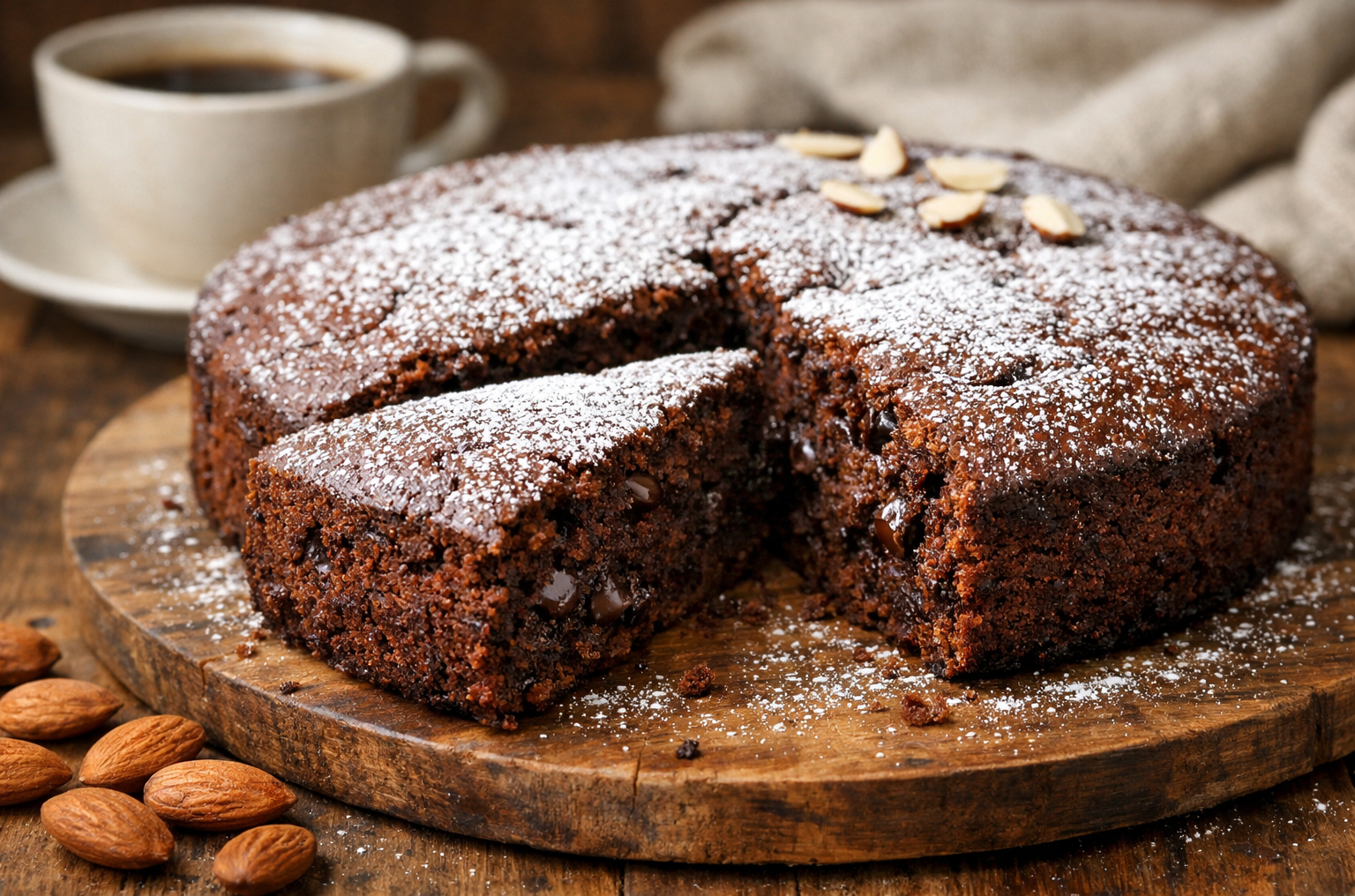 Simple Chocolate Pound Cake