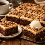 Coffee Toffee Caramel Sheet Cake: Easy Box Mix Hack Recipe