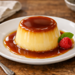 Creamy Crème Caramel with Heavy Cream – Ready in 25 Minutes