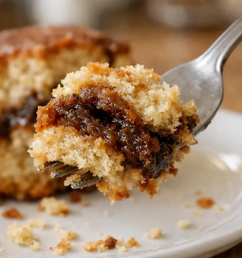 Simple Homemade Date Cake with Filling