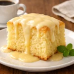 Filipino Cake with Creamy Sauce