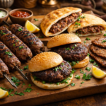 4 Juicy Ground Beef Recipes: Stuffed Pitas, Fake Steak Patties, Burgers & Grilled Skewers – Ready in 2 Hours