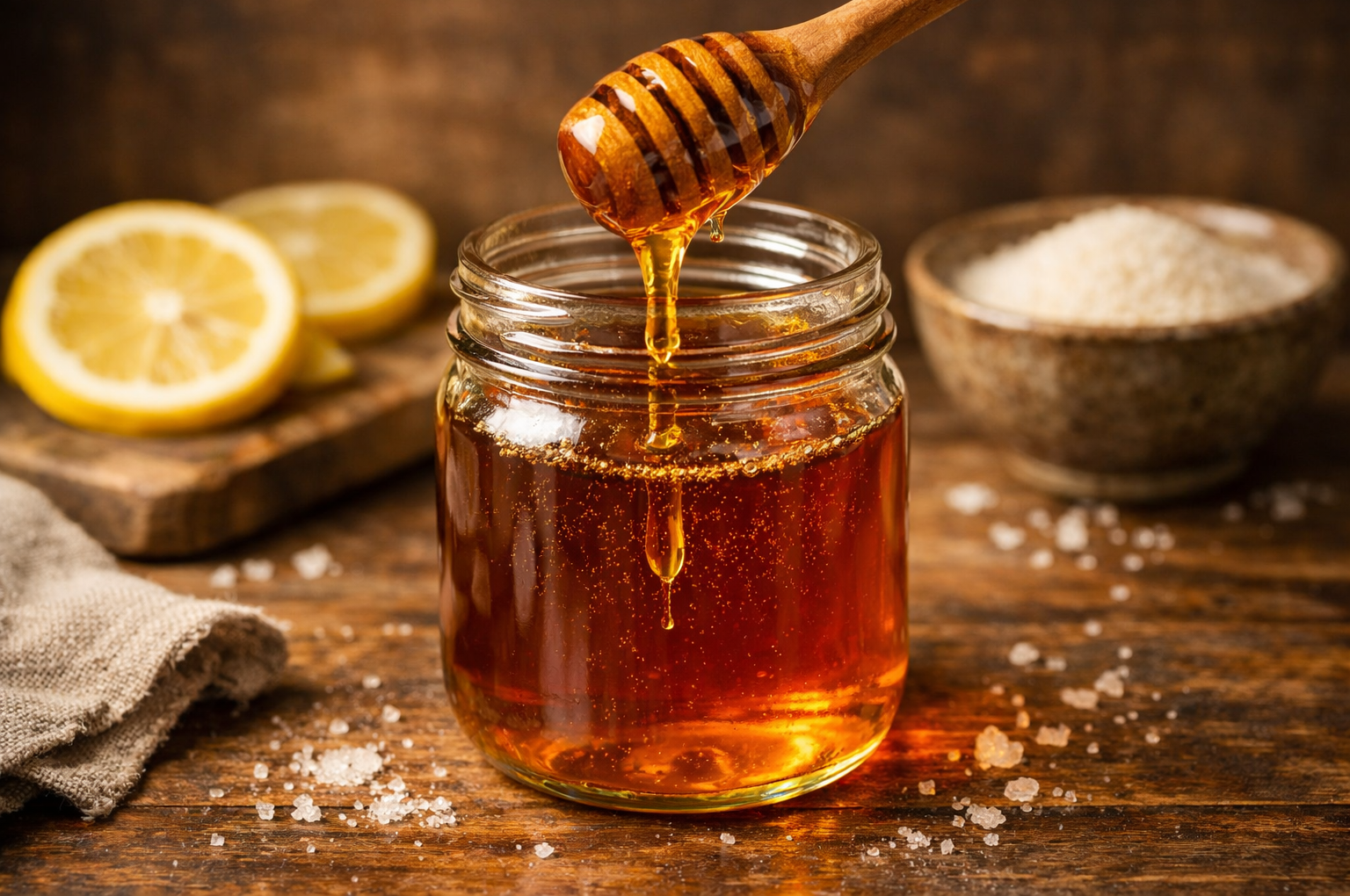 Homemade Golden Sugar Syrup