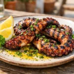 Grilled Octopus with Lemon and Herbs