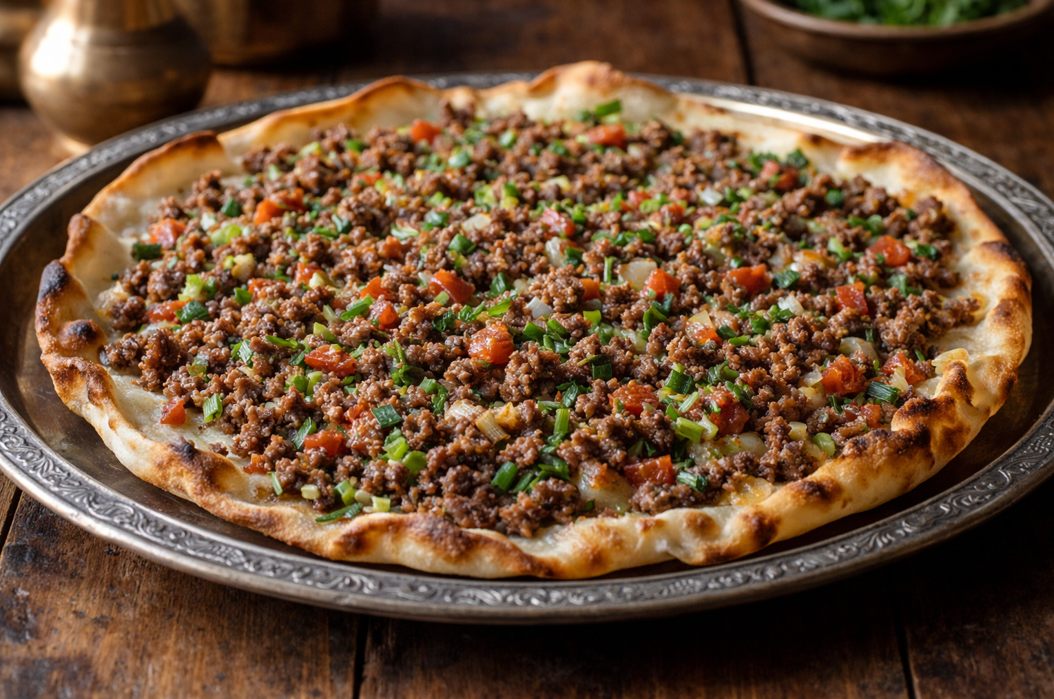 Savory Sausage-Stuffed Flatbread