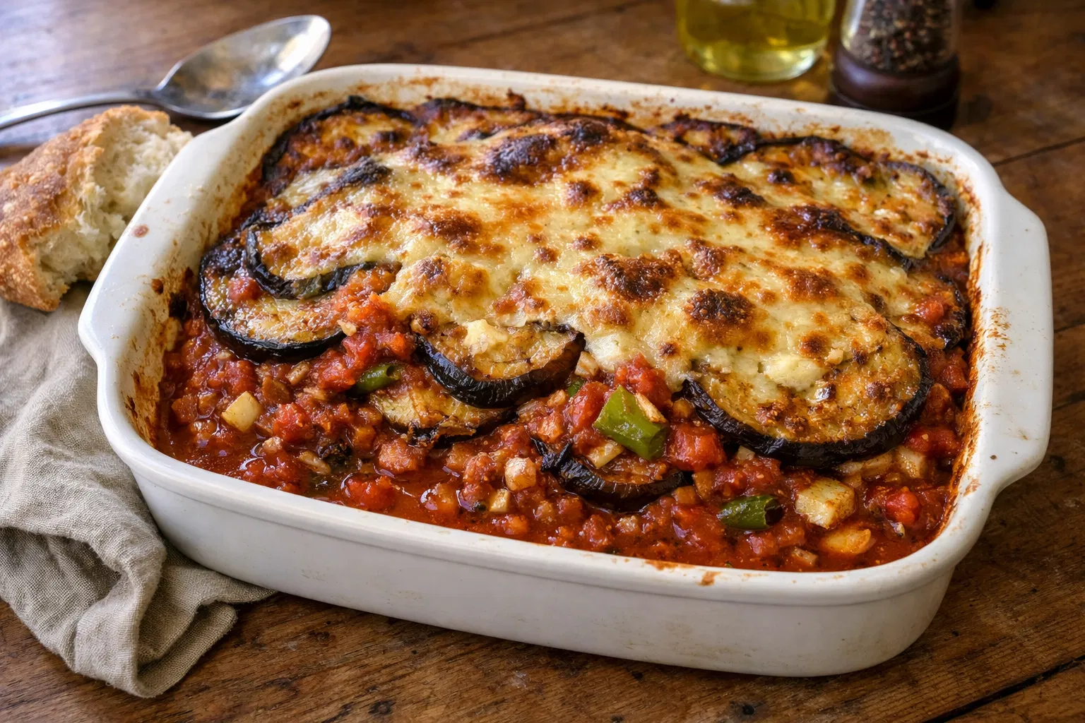 Middle Eastern Eggplant Moussaka
